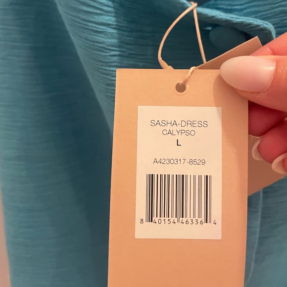 NWT Alexis Sasha mini dress I’m calypso. Size large. - Picture 7 of 8